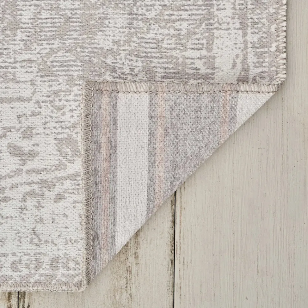 Karaca Kasmir Halı Dekorative Kunst Trend Begonie Doppelseitiger Teppich 160x230 cm Beıge01 Best