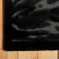 Karaca Kasmir Hali 7/24 Skandinavischer Sturmteppich 160x230 cm Schwarz01 Best