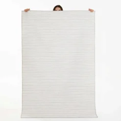 Karaca Kasmir Hali Dekorative Kunst Trend Kamelie Doppelseitiger Teppich 80x150 cm Beıge01 Outlet