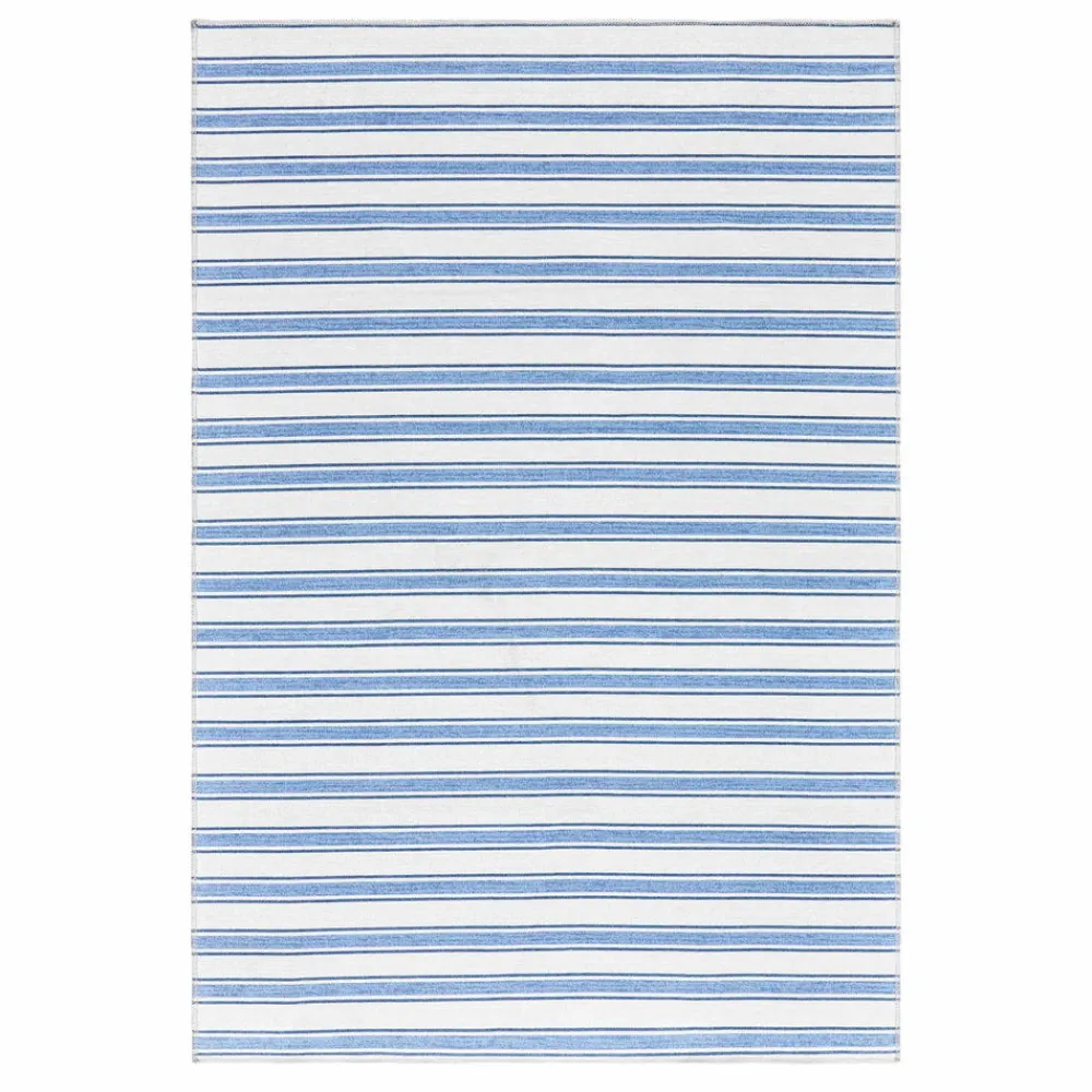 Karaca Kasmir Hali Dekorative Kunst Trend Karpatos Doppelseitiger Teppich 120x180 cm Blau01 Best