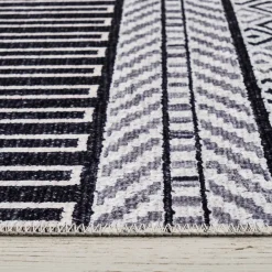 Karaca Kasmir Hali Dekorative Kunst Trend Hitit Teppich 120x180 cm Grau02 Best