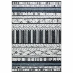 Karaca Kasmir Hali Dekorative Kunst Trend Hitit Teppich 120x180 cm Grau02 Best