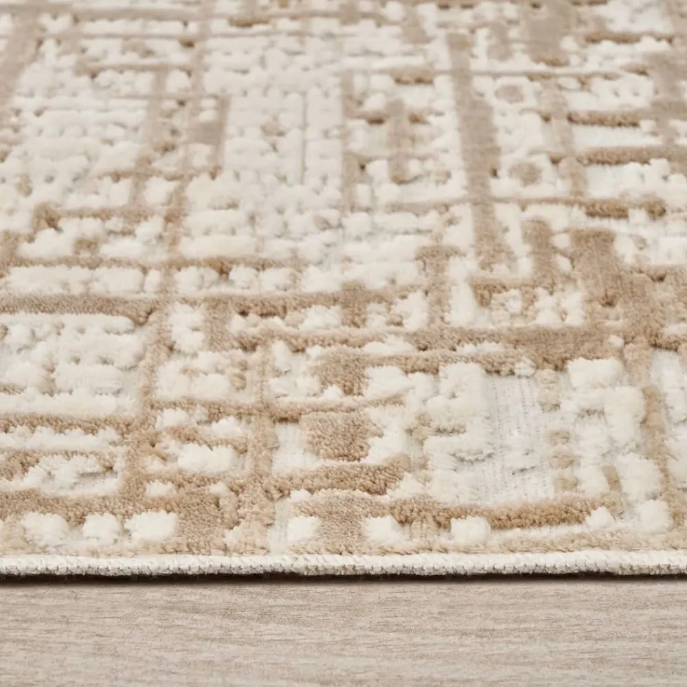 Karaca Kasmir Hali Viskose Modern Lina 160x230 cm Gelb Sale