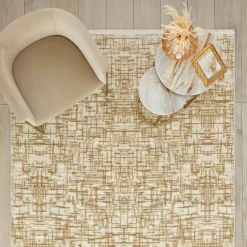 Karaca Kasmir Hali Viskose Modern Lina 160x230 cm Gelb Sale