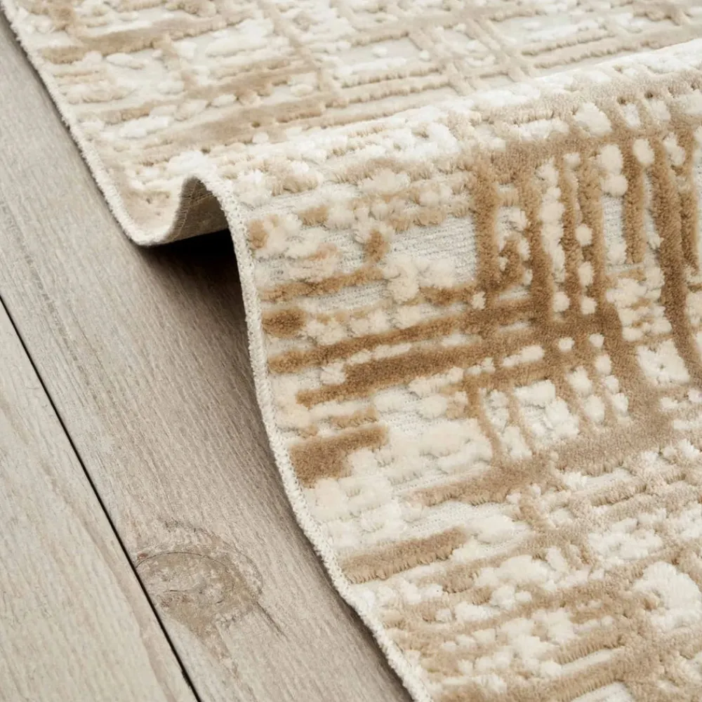 Karaca Kasmir Hali Viskose Modern Lina 160x230 cm Gelb Sale