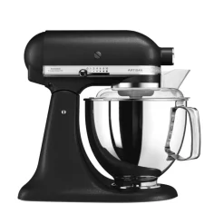 Karaca Kitchenaid Artisan 4.8 L Standmixer 5KSM175PSEBK Gusseisen Schwarz Cast Iron Black New