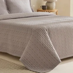 Karaca Margot Bettüberwurf Set 230x240cm + 2(50x70) cm Grau Clearance