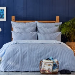 Karaca Nautica Darya Bettbezug-Set, 135x200+80x80 Cm BLAU Outlet