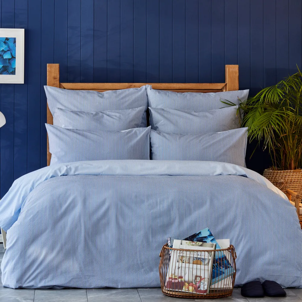 Karaca Nautica Darya Bettbezug-Set, 135x200+80x80 Cm BLAU Outlet