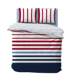 Karaca Nautica Finn Doppel Bettbezugsset, 200x200, 2x80x80 Outlet