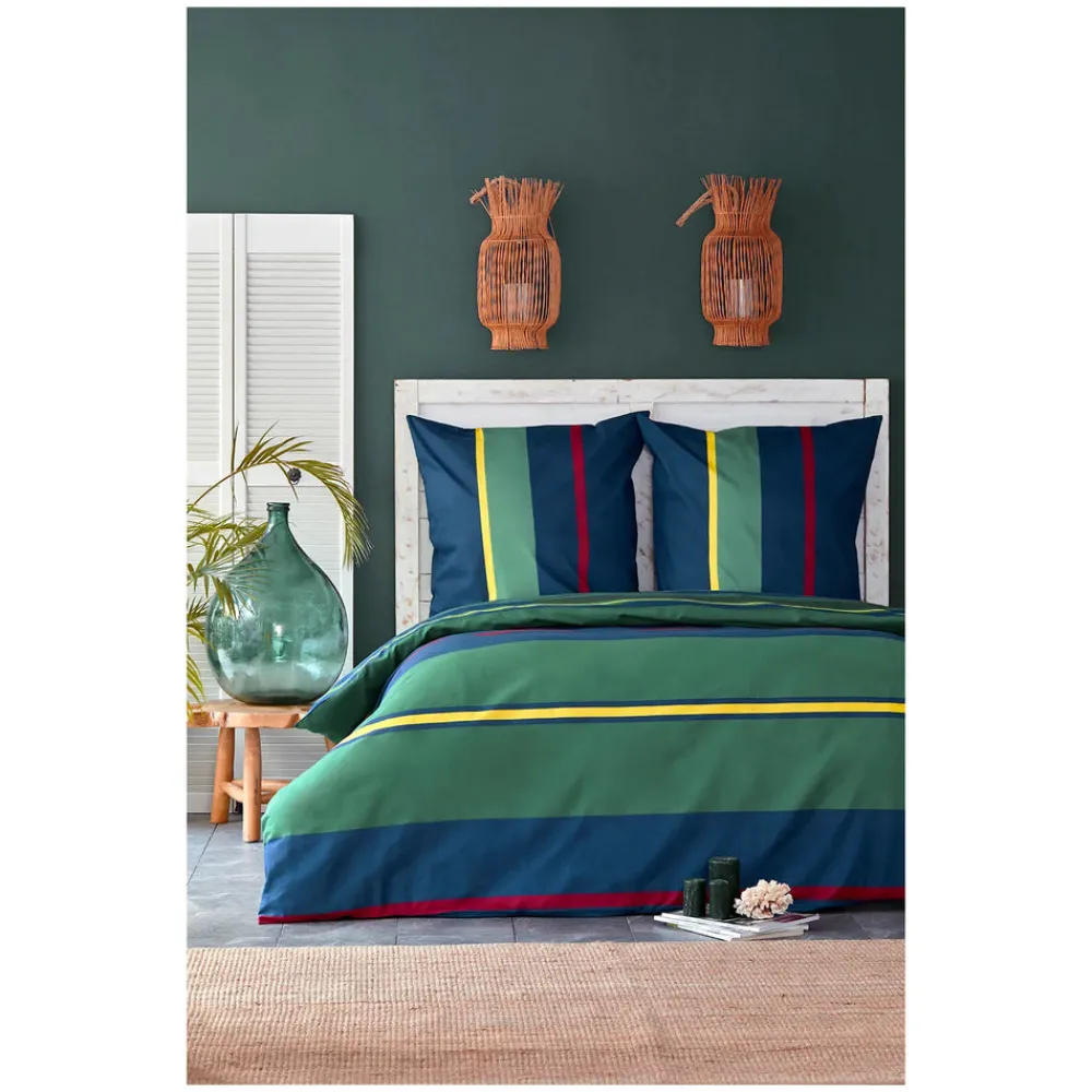 Karaca Nautica Heritage Einzel Bettbezugsset, 135x200, 80x80 Sale