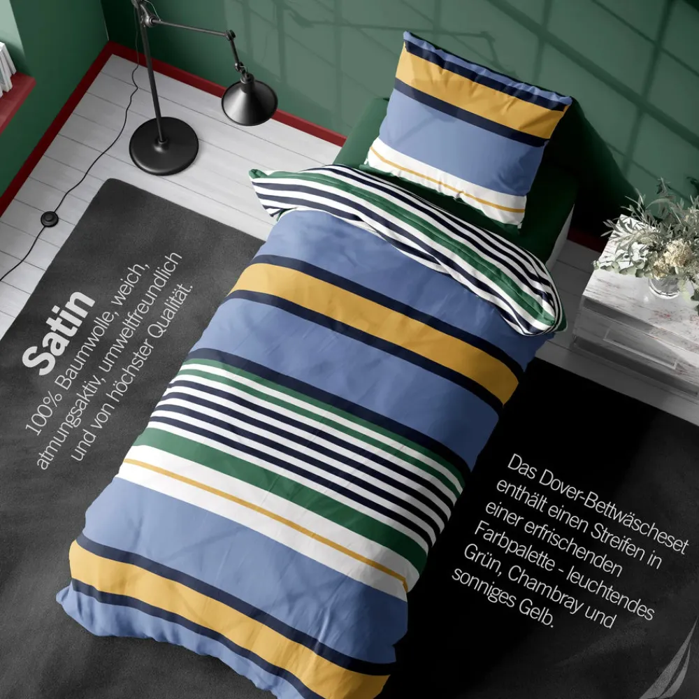 Karaca Nautica Home Dover Bettwäsche Set Satın 135X200 +80X80 Online