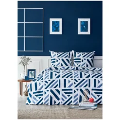 Karaca Nautica Home Orıon Bettwäsche Set 100% Baumwolle 135X200 + 80X80 Online