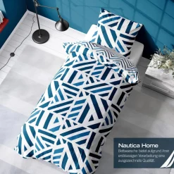 Karaca Nautica Home Orıon Bettwäsche Set 100% Baumwolle 135X200 + 80X80 Online