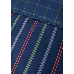 Karaca Nautica Home Ray Bettbezug aus 100 % Baumwolle, 200 × 200 cm, Navy Blue Multi - Hot