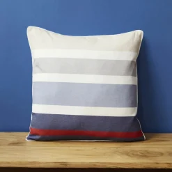Karaca Nautica Home Stripe Kissen mit Füllung Hot