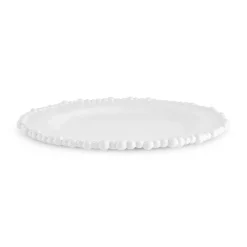 Karaca Perla, Melamin‐Tortenplatte, 23cm, Weiß Weıß01