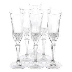 Karaca Rcr Adagio Sektglas, 6 teilig, 180 ml Weıß01 Outlet