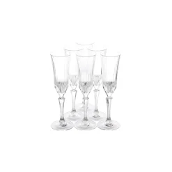 Karaca Rcr Adagio Sektglas, 6 teilig, 180 ml Weıß01 Outlet