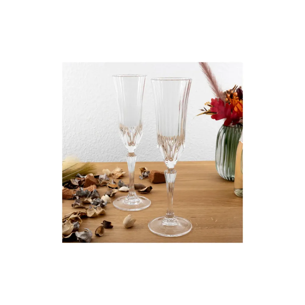 Karaca Rcr Adagio Sektglas, 6 teilig, 180 ml Weıß01 Outlet