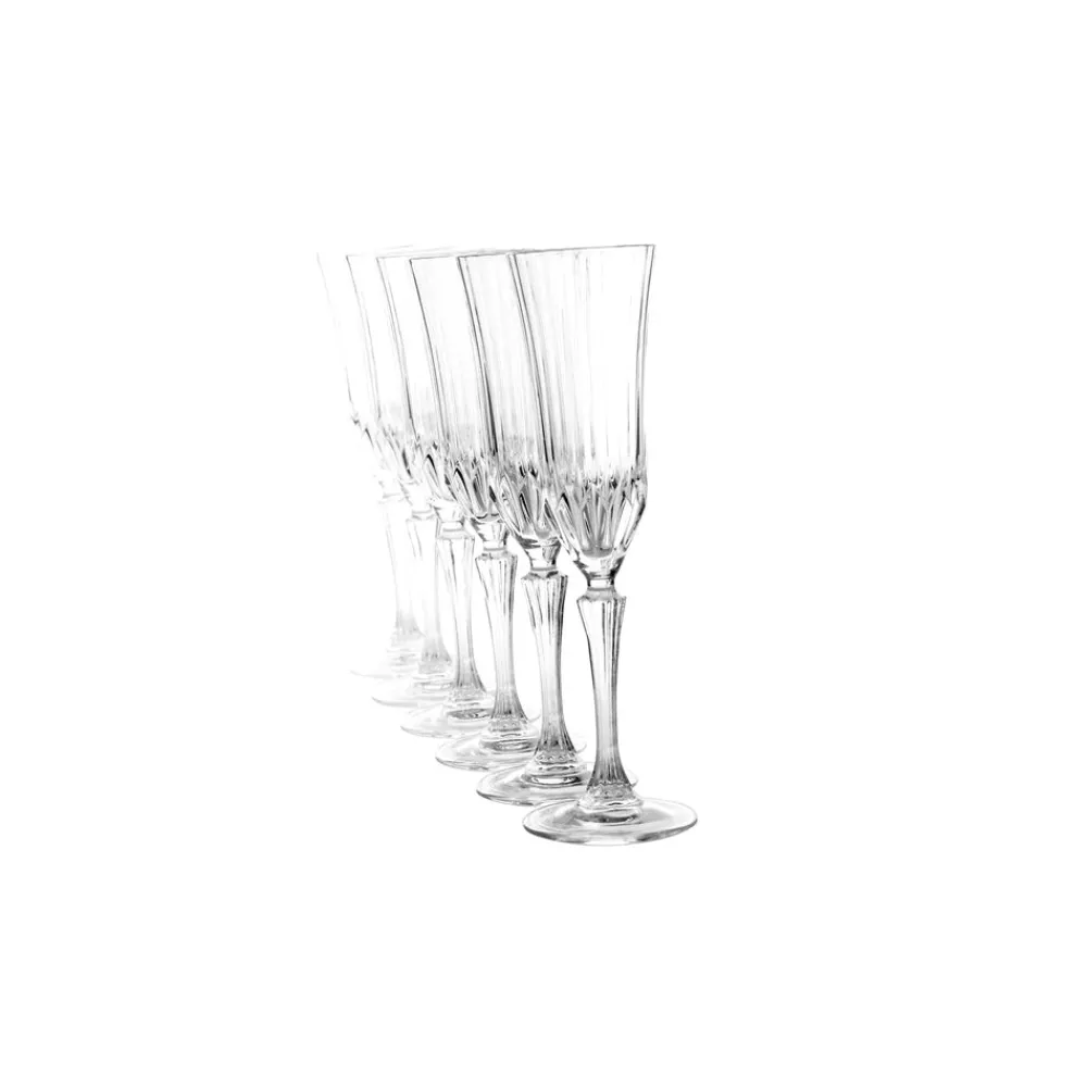 Karaca Rcr Adagio Sektglas, 6 teilig, 180 ml Weıß01 Outlet