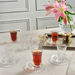 Karaca RCR Adagio Teetassen-Set, 12-teilig, für 6 Personen Sale