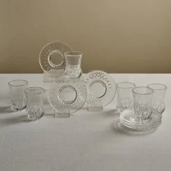 Karaca RCR Adagio Teetassen-Set, 12-teilig, für 6 Personen Sale