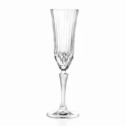 Karaca RCR Adagio 6-teiliges Flöten-Glas-Set 180 ml Klar Best