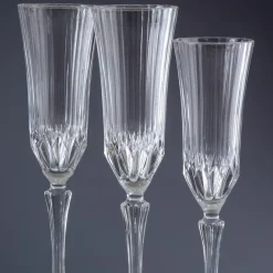 Karaca RCR Adagio 6-teiliges Flöten-Glas-Set 180 ml Klar Best