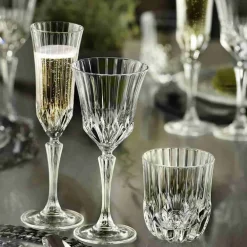 Karaca RCR Adagio 6-teiliges Flöten-Glas-Set 180 ml Klar Best