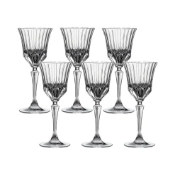 Karaca RCR Adagio 6-teiliges Kelch-Set 280 ml Klar Best