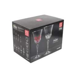 Karaca RCR Adagio 6-teiliges Kelch-Set 280 ml Klar Best