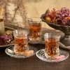 Karaca Rcr Etna Teetassen-Set, 12-teilig, für 6 Personen Clearance