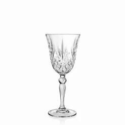 Karaca RCR Melodia Kristall-Glas-Set, 6 Stück, 270 ml Klar New