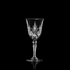 Karaca RCR Melodia Kristall-Glas-Set, 6 Stück, 270 ml Klar New
