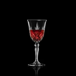 Karaca RCR Melodia Kristall-Glas-Set, 6 Stück, 270 ml Klar New