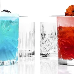 Karaca RCR Mixology Gläser-Set, 4 Teilig Klar Clearance