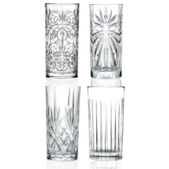 Karaca RCR Mixology Gläserset, 4 Teilig, 360 ml Klar Online