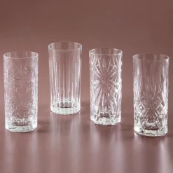 Karaca RCR Mixology Gläserset, 4 Teilig, 360 ml Klar Online