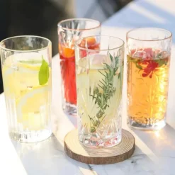 Karaca RCR Mixology Gläserset, 4 Teilig, 360 ml Klar Online