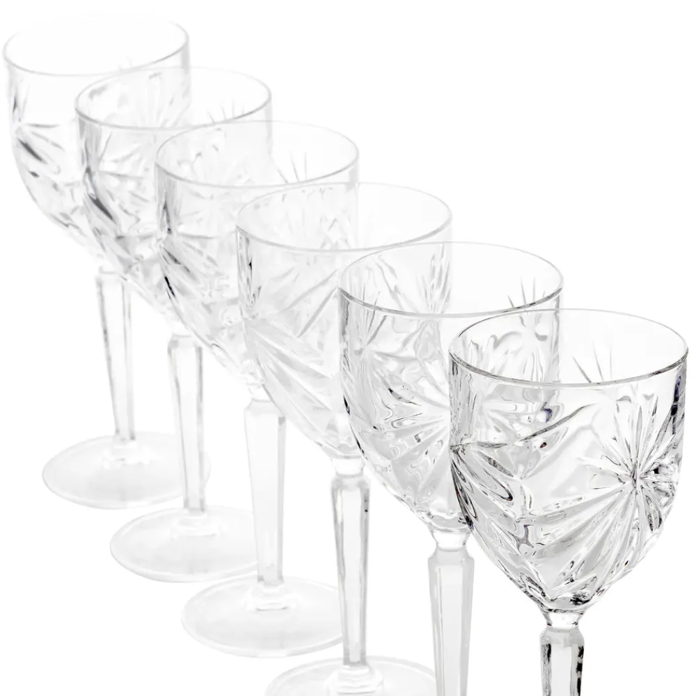Karaca Rcr Oasis 6 Stück Kleines Kelchglasset 230 ml Weıß01 Clearance