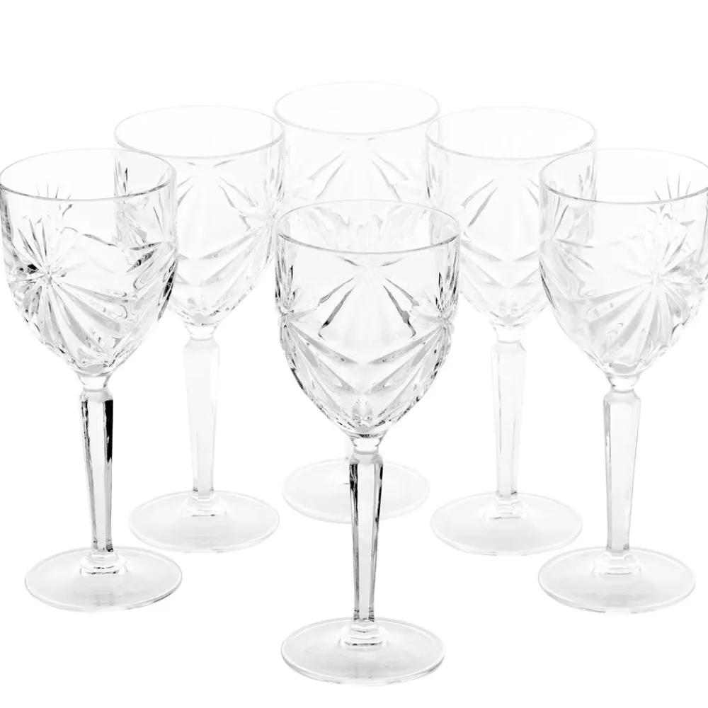Karaca Rcr Oasis 6 Stück Kleines Kelchglasset 230 ml Weıß01 Clearance