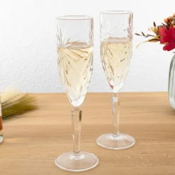 Karaca Rcr Oasis Champagnerglas 160 ml Farblös Sale