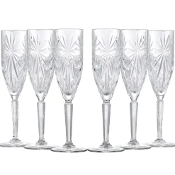 Karaca Rcr Oasis Champagnerglas 160 ml Farblös Sale