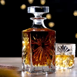 Karaca Rcr Oasis Whiskyflasche, 860 ml Farblös Hot