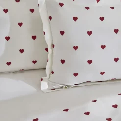 Karaca Sarah Anderson Amour Doppeltes Bettbezugs-Set Weıß01 Outlet