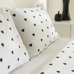 Karaca Sarah Anderson Amour Doppel Bettwäscheset Schwarz 200x220 Cm Siyah Hot