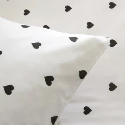 Karaca Sarah Anderson Amour Doppel Bettwäscheset Schwarz 200x220 Cm Siyah Hot