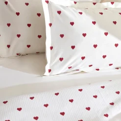 Karaca Sarah Anderson Amour Doppelbett-Piké-Set Red Clearance