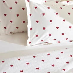Karaca Sarah Anderson Amour Doppelbett-Piké-Set Red Clearance